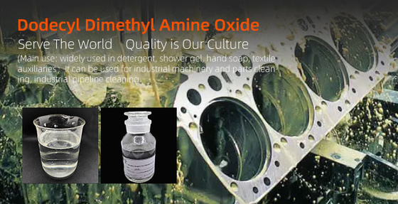 Lauramine Oxide Cas 1643-20-5 Clear Liquid Lauryl Dimethyl Amine Lauramine Oxide