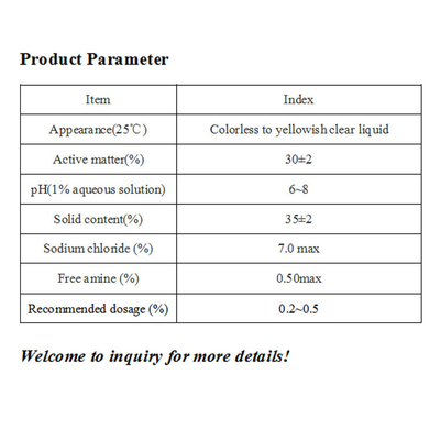Cleansing, Foaming, Conditioning Thickening of Detergent Raw Materials Lauroamide propyl betaine LAB-35 CAS 4292-10-8