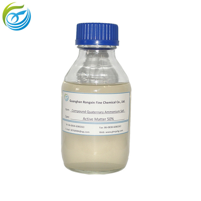 7732-18-5 Chemical Surfactants 50% Compound Quaternary Ammonium Salt livestock poultry public places hospital cleaning